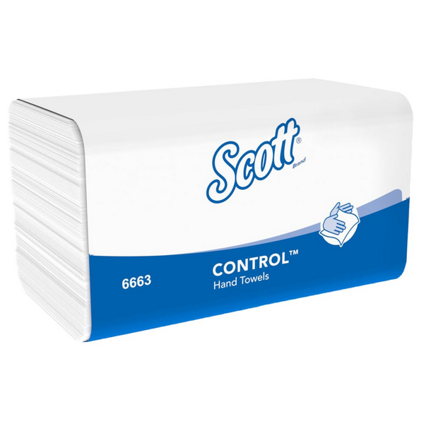 Scott® Control Falthandtücher 6663, 1-lagig, Interfold, FSC®-Mix