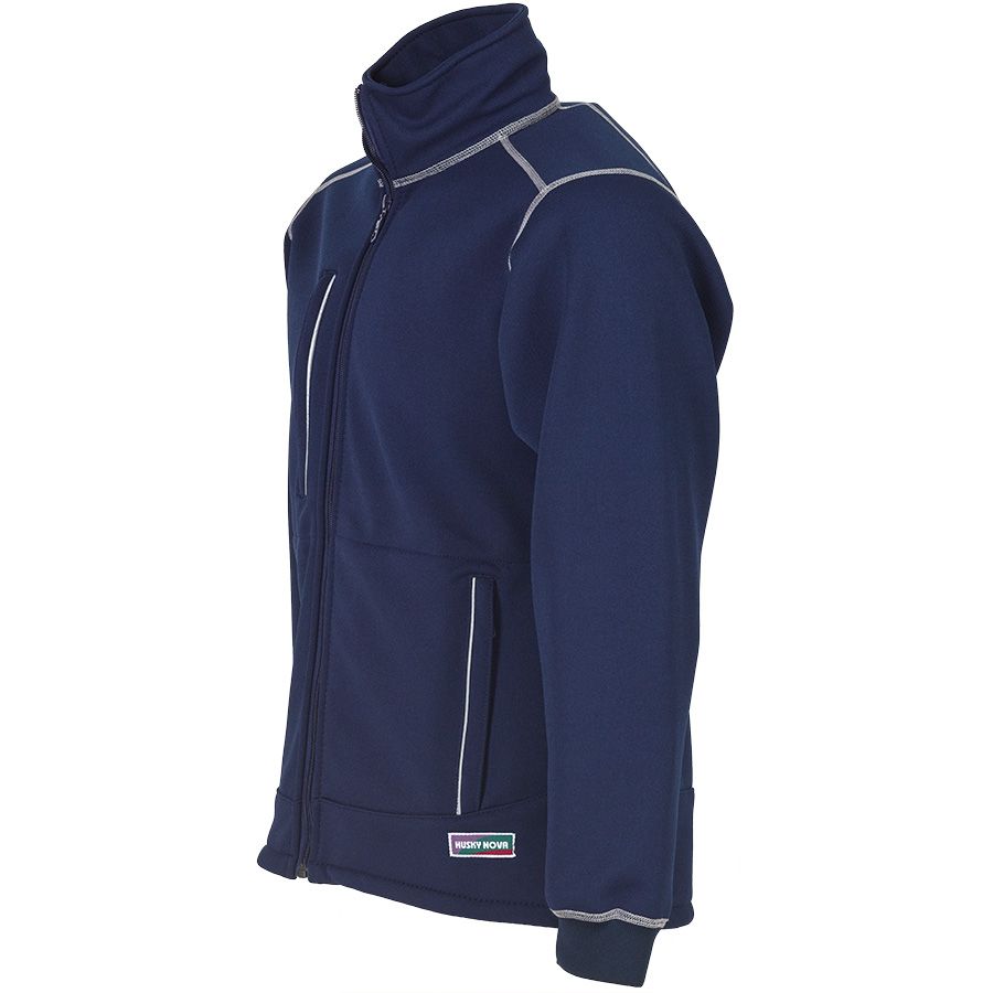 Faserpelzjacke HUSKY II, dunkelblau