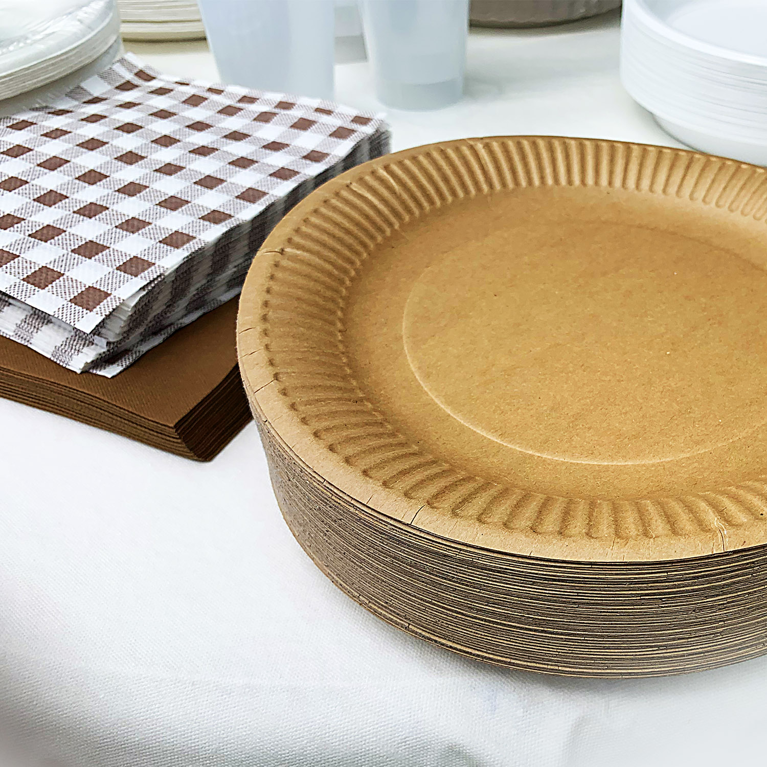 AIRLAID Tischdecke PREMIUM gerollt weiss 1,2 x 25 m - 1 Stück