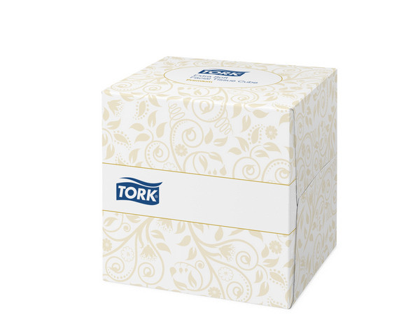 TORK 140278 extra weiche Kosmetiktücher im Spenderwürfel Weiß -System