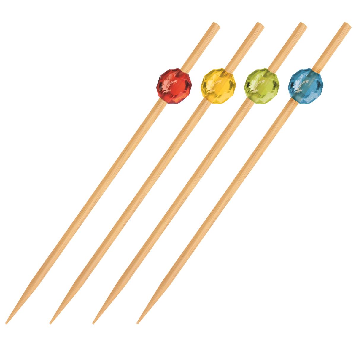 Fingerfood-Spieß aus Bambus (FSC 100%) Perle 12cm - 100 Stück