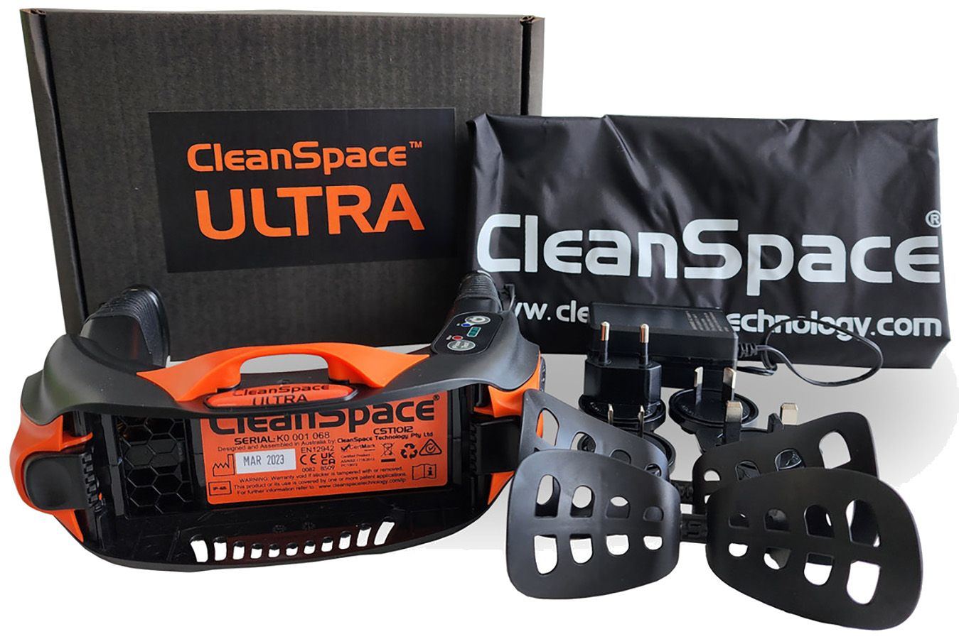 Gebläseeinheit CLEANSPACE ULTRA POWER SYSTEM, schwarz/orange