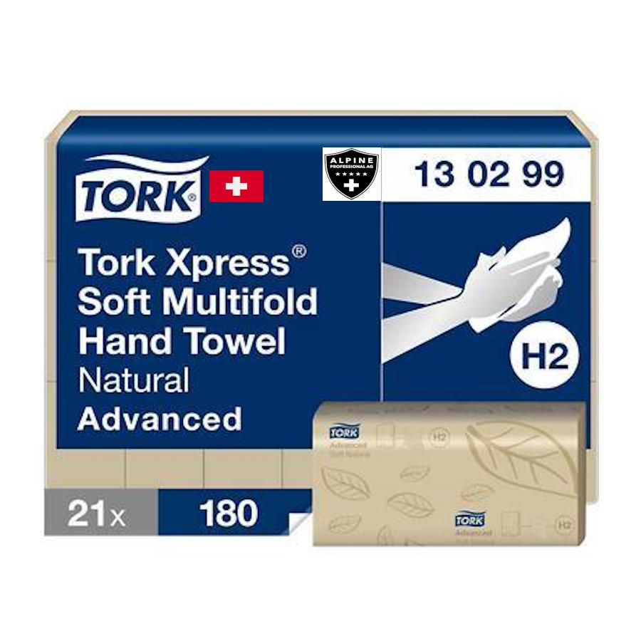 TORK-130299 Xpress weiches Multifold Handtuch NATUR - H2