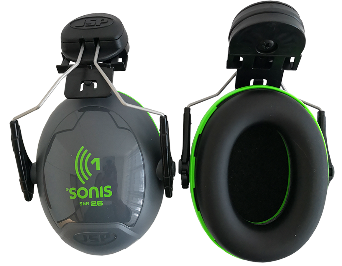 Helm-Gehörschutzkapseln JSP SONIS 1, grün