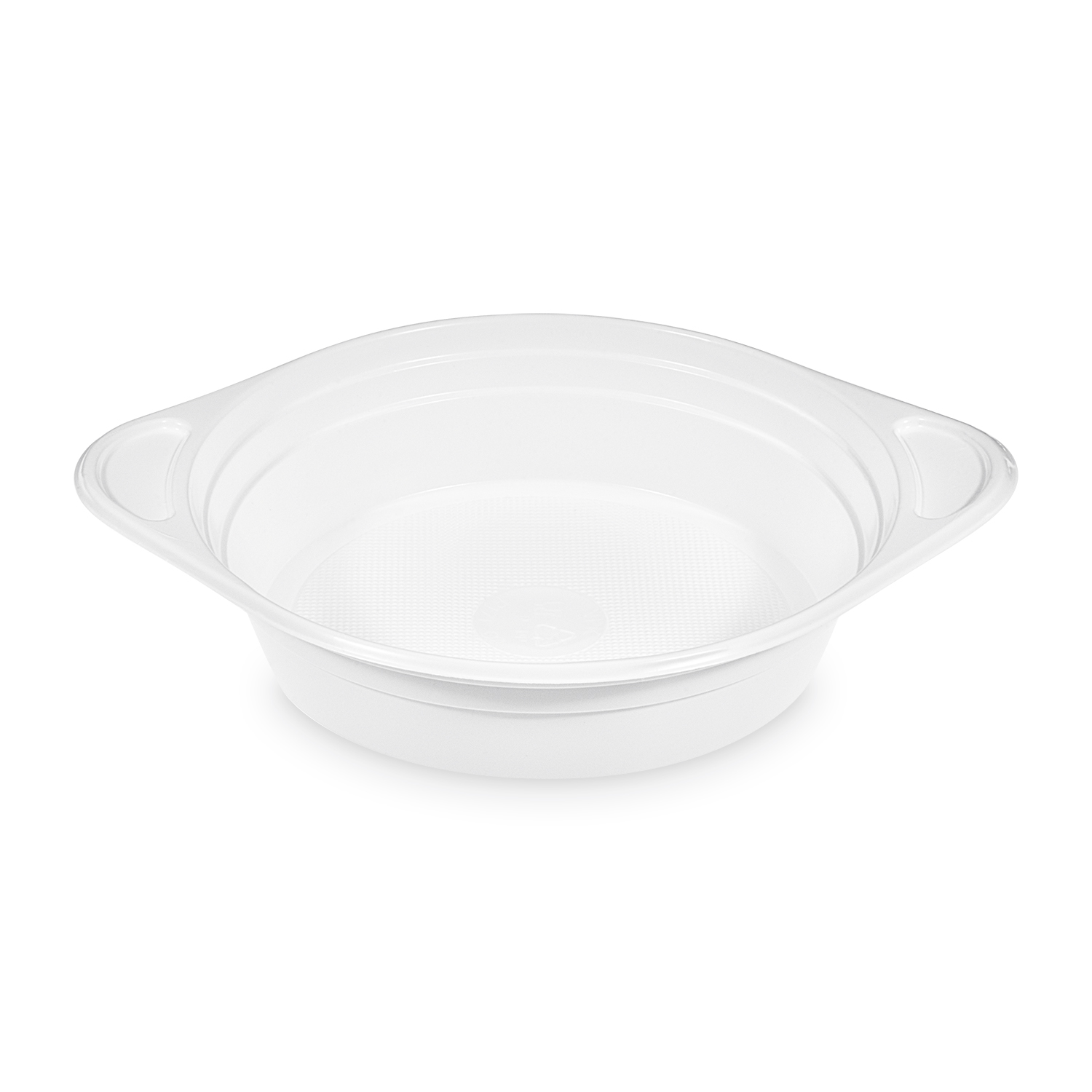 Schale (PP) mit Ohren weiß 350ml - 100 Stück