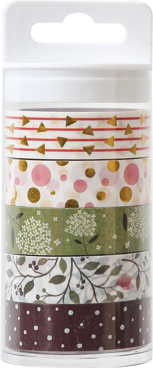 AM CREA Washi Tape 4 Set, 5  Stück I 4085.111