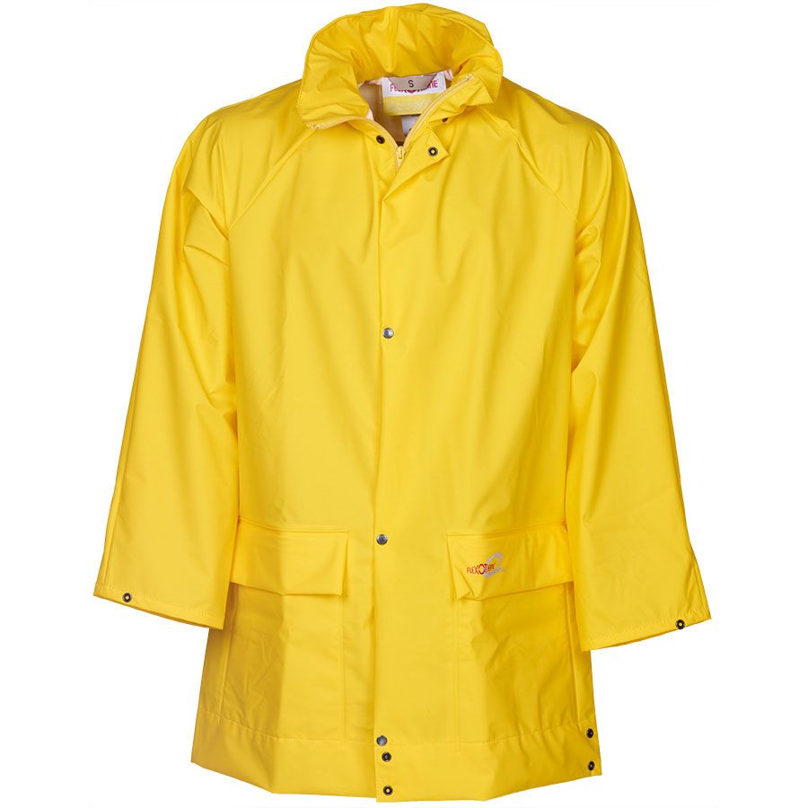 Leichte Regenschutzjacke SIOEN FLEXOTHANE BIELEFELD, gelb