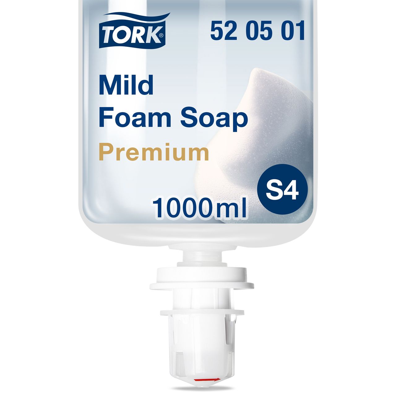 520501 - Tork milde Schaumseife S4 - Karton à 6 Patronen
