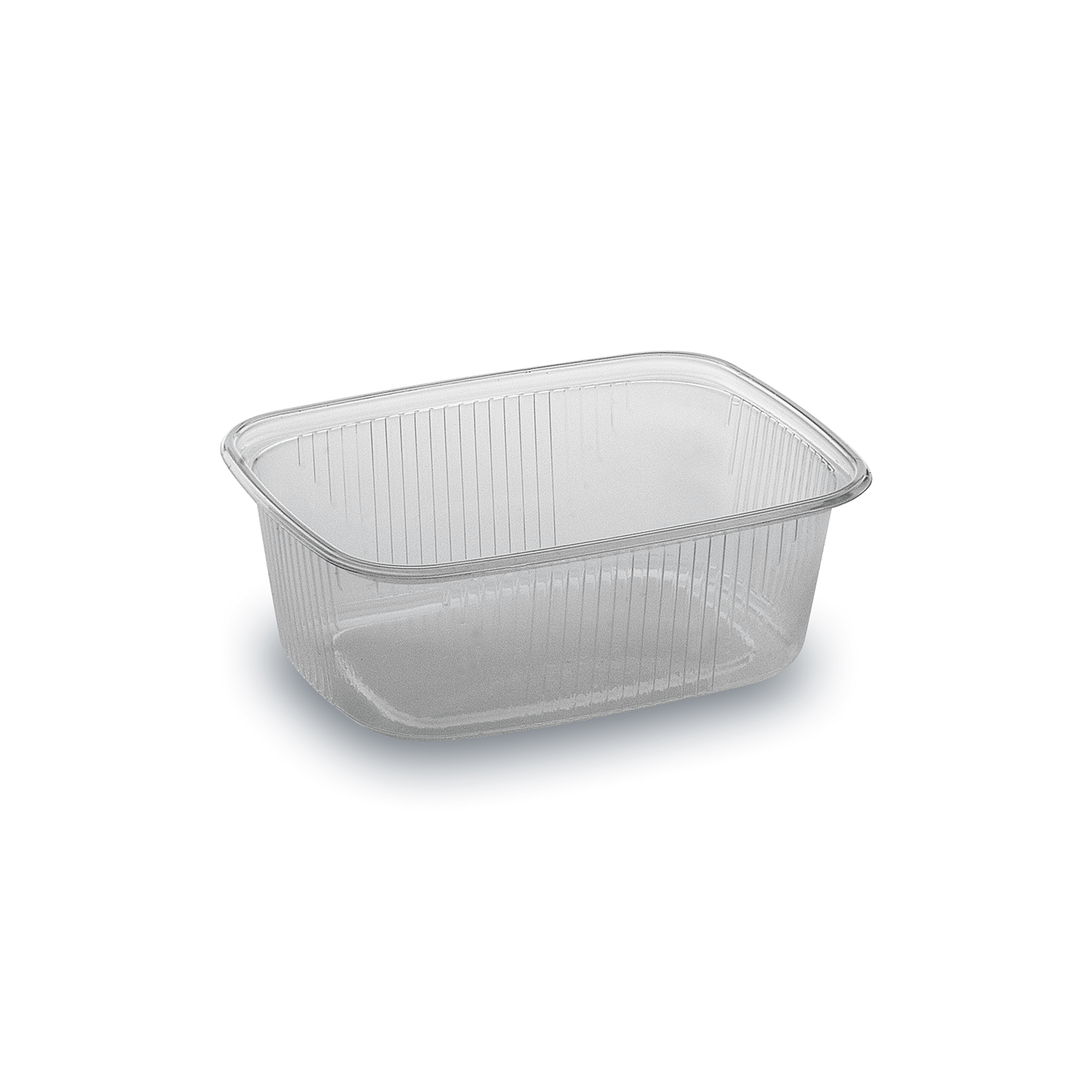 Rechteckbecher (PP) klar 108 x 81 mm 200ml - 100 Stück