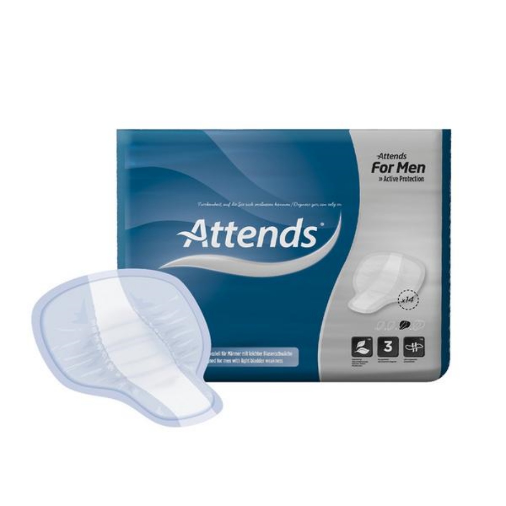 ATTENDS For Men Hygiene-Einlagen 14 Stück