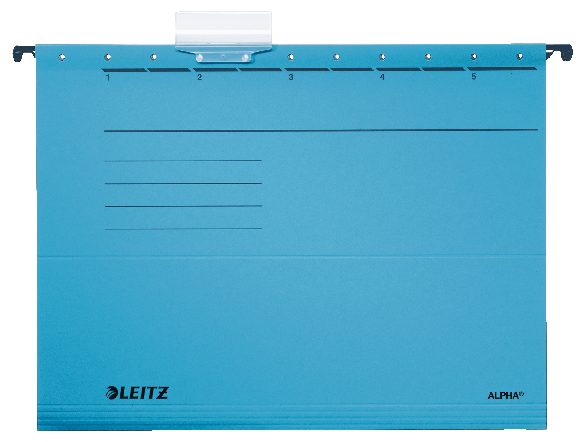 Hängemappe Alpha A4 blau 5 Stück LEITZ 19853035