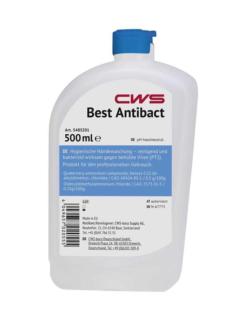 CWS BestAntibact Seifenschaumkonzentrat - Patrone à 500 ml