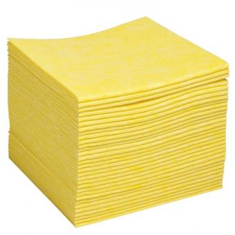 AlpineX ® starke Allzweck-Vliestücher farbig, 38x38cm - 25 Stück Yellow