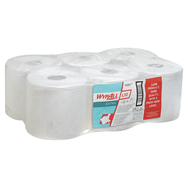 WYPALL ® L10 Extra Wischtücher Zentralentnahme RCS 1-lg weiss