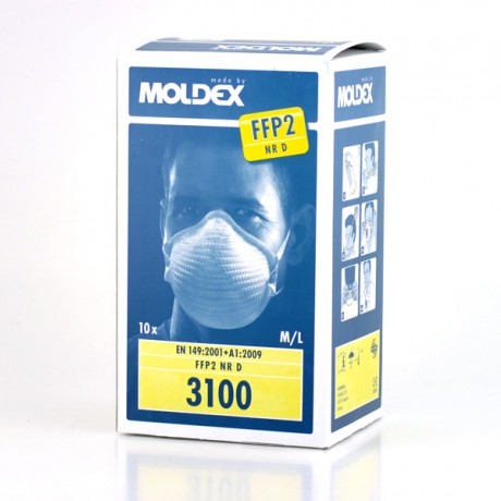 Moldex AIR 3150 Gr. S Atemschutzmaske FFP2 NR D - 10 Stück pro Box