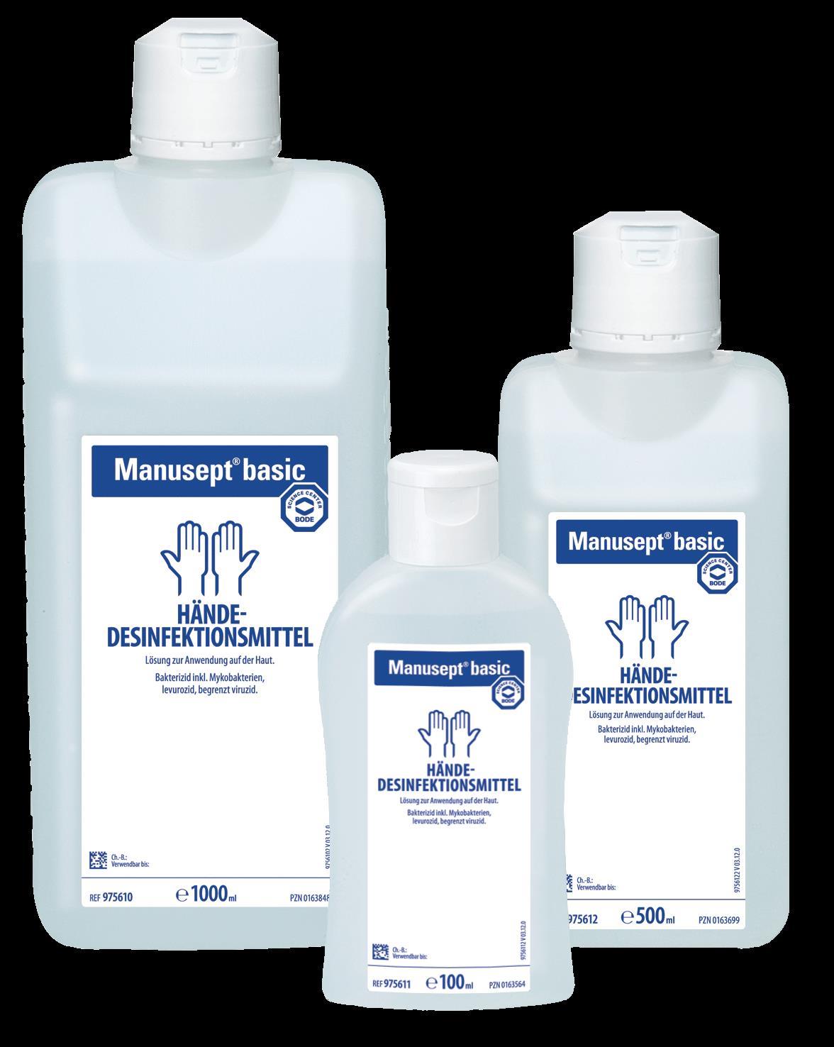500 ml Bode Manusept® Basic Händedesinfektionsmittel
