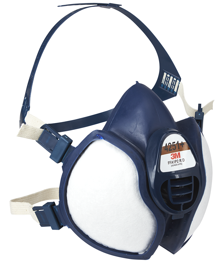 3M 4251 Halbmaske FFA1P2RD mit Ausatemventil Serie 4000