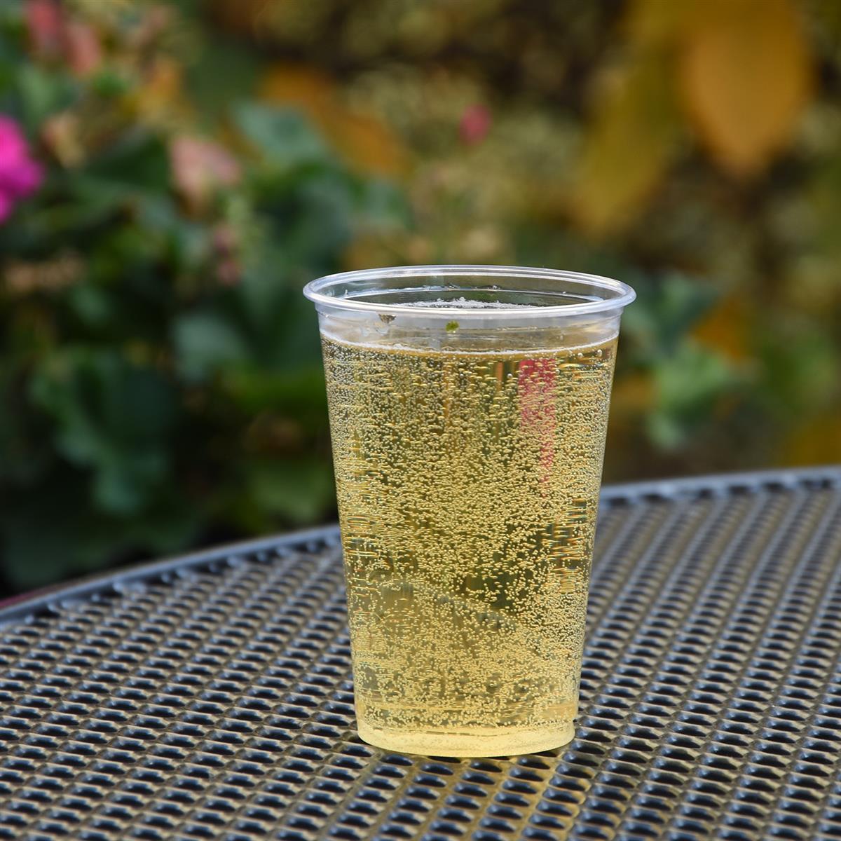 Trinkbecher PP klar Ø 95 mm 0,4 L, Packung mit 50 Stück