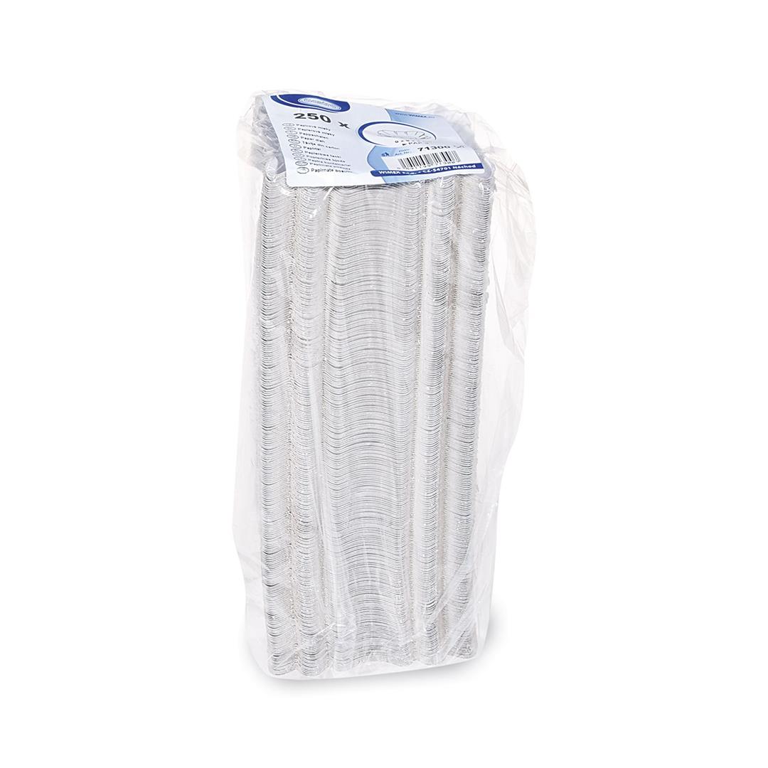 Pappschalen eckig 9 x 9 x 3 cm (250 Stück)