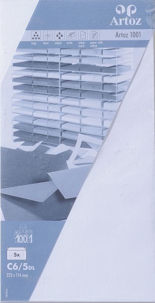 Couverts 1001 C6/5 100g, blütenweiss 5 Stück ARTOZ 107294182