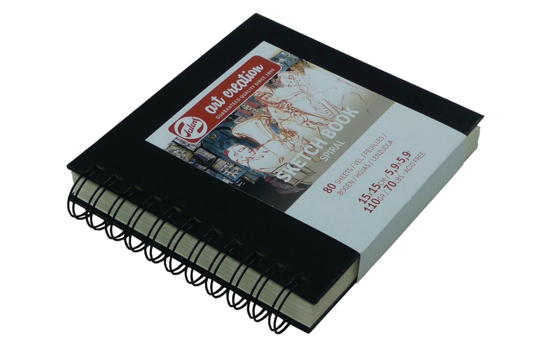 Skizzenbuch 15x15cm Art Creation TALENS 9313151M