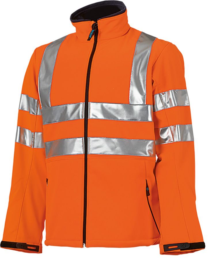 Warnschutz-Softshelljacke SIOEN GENOVA, leuchtorange