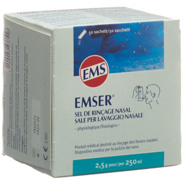 Emser Nasenspülsalz 50x2g pro Box