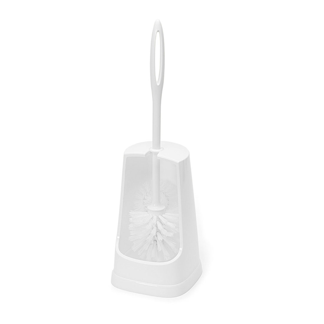 AlpineX® WC-Bürsten Garnitur weiss Bürste m. Randreiniger