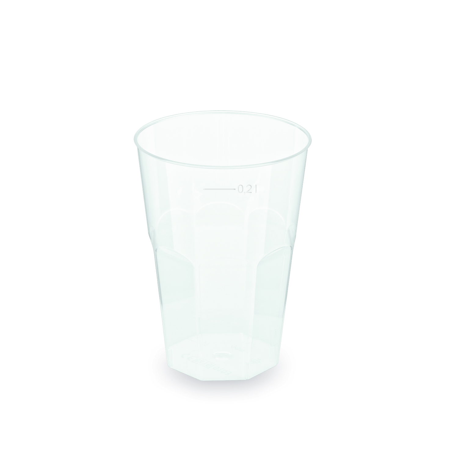 Pfandbecher (PP) Cocktail 70mm 0,2L - 25 Stück