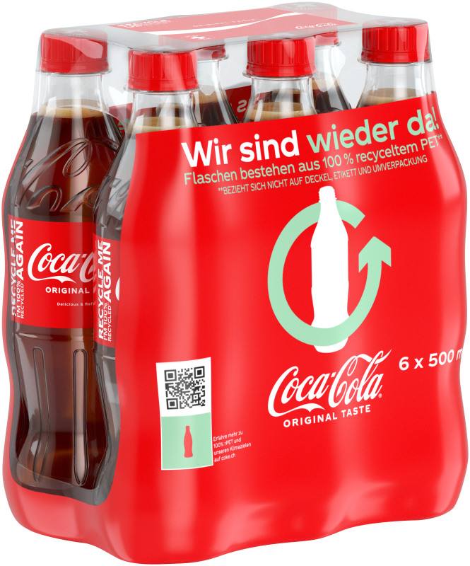 COLA Coca Cola 50clPet 6 Stück COCA 8242