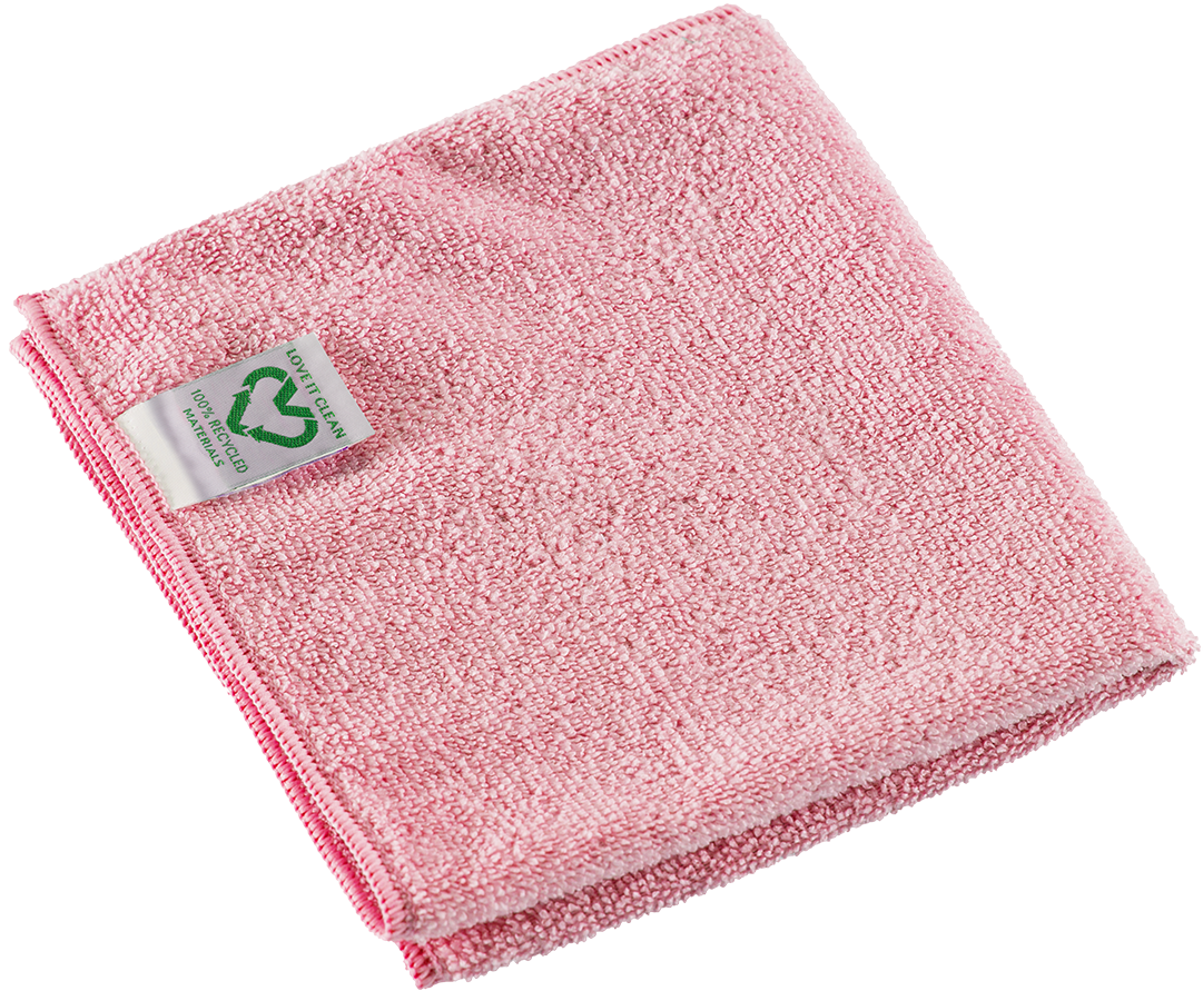 Mikrofasertücher VILEDA R-MICRO TUFF SWIFT, 38 x 35 cm, rot