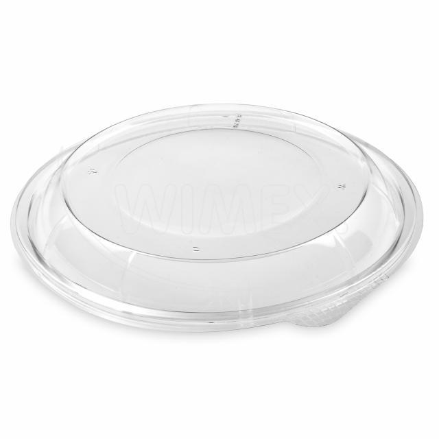 Deckel (rPET) klar für Salatschale 230mm - 50 Stück