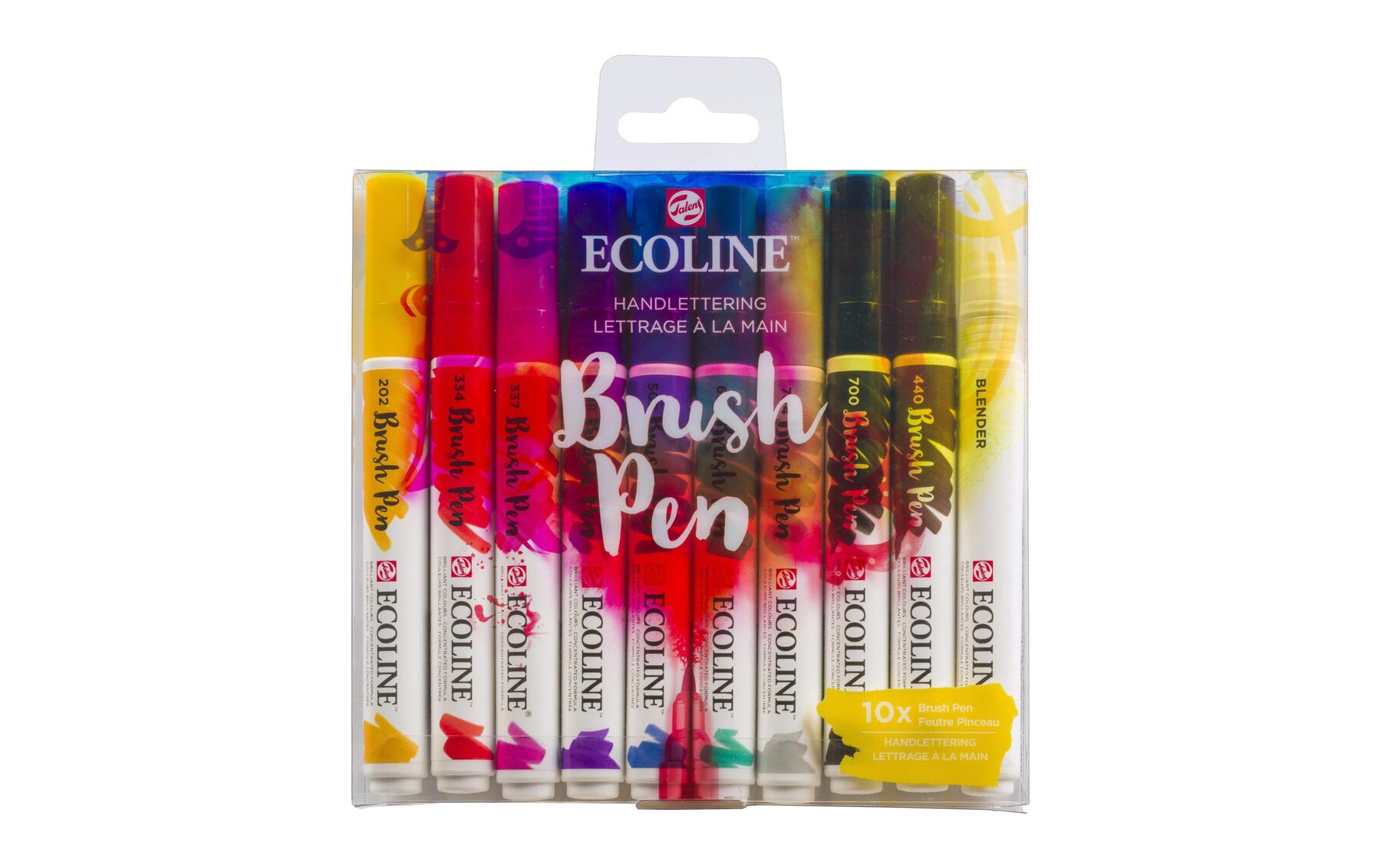 Ecoline Brush Pen Set ass. Handlettering 10 Stück TALENS 11509800