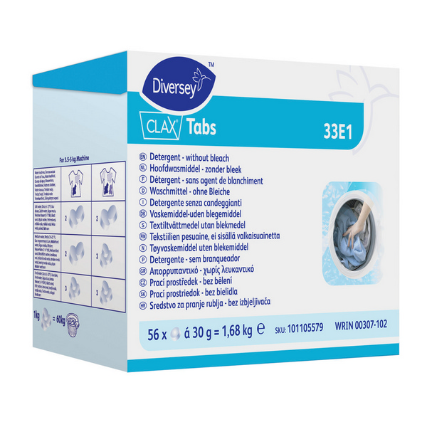 Clax Tabs Textilwaschmittel 33E1
