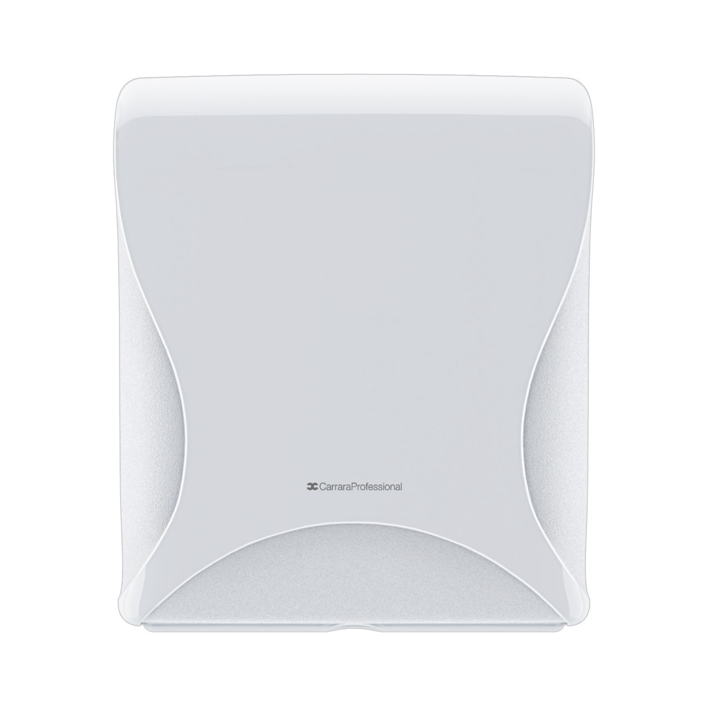 Spender für Handtuch Bulkysoft Multifold Mini (Z,V,C,W,M), weiss, Essentia Mini 30,7x28,2x13,6cm - 1 Spender