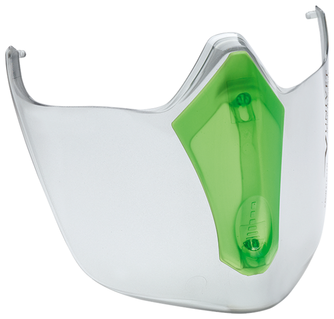 Polycarbonat Schild zu Schutzbrille UNIVET 6X3