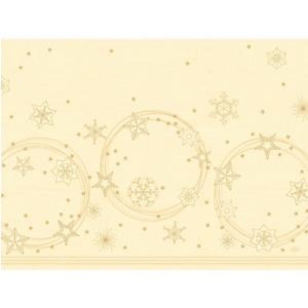 Duni Tischset Papier, 30 × 40 cm, Star Shine cream 1000 Stück