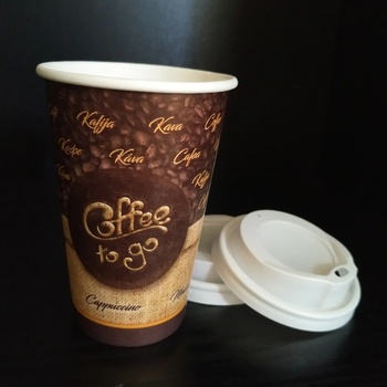 1000 Stück - 330ml Einweg-Kaffeebecher Coffee to go ML - 1 Karton