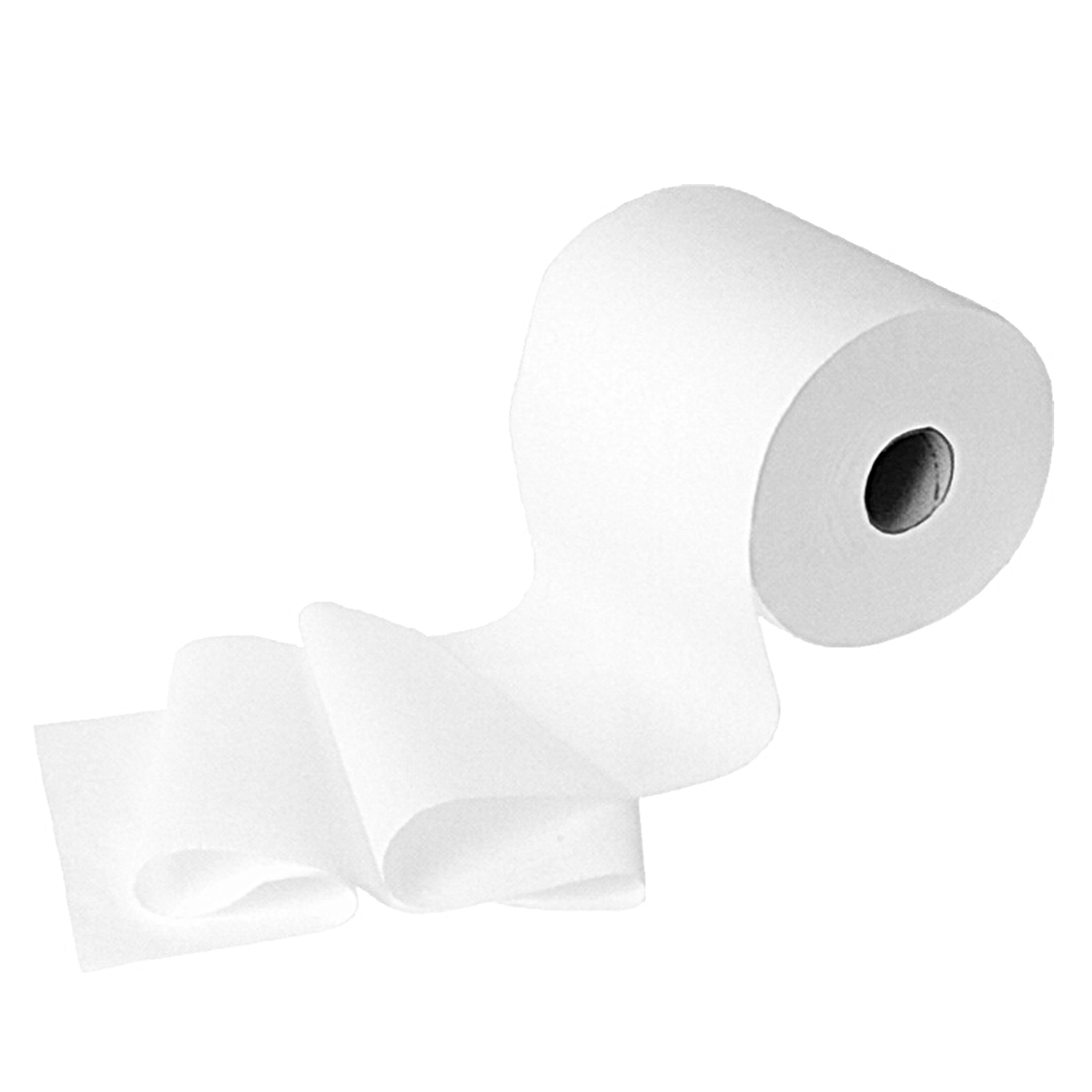 Handtuchrolle (Tissue) 3-lagig weiß 18cm 20cm x 100m - 6 Stück