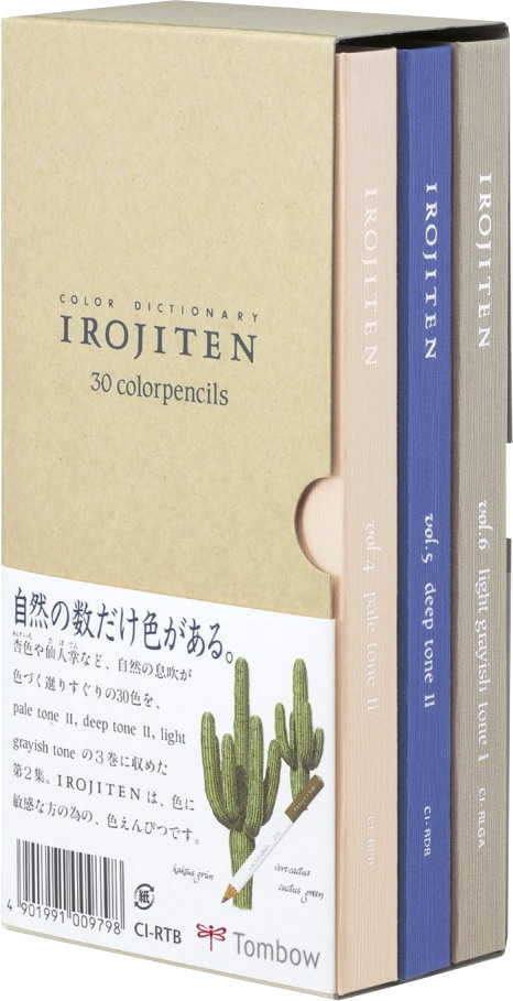 Farbstift Irojiten Schachtel, Woodlands 30  Stück TOMBOW CI-RTB-3