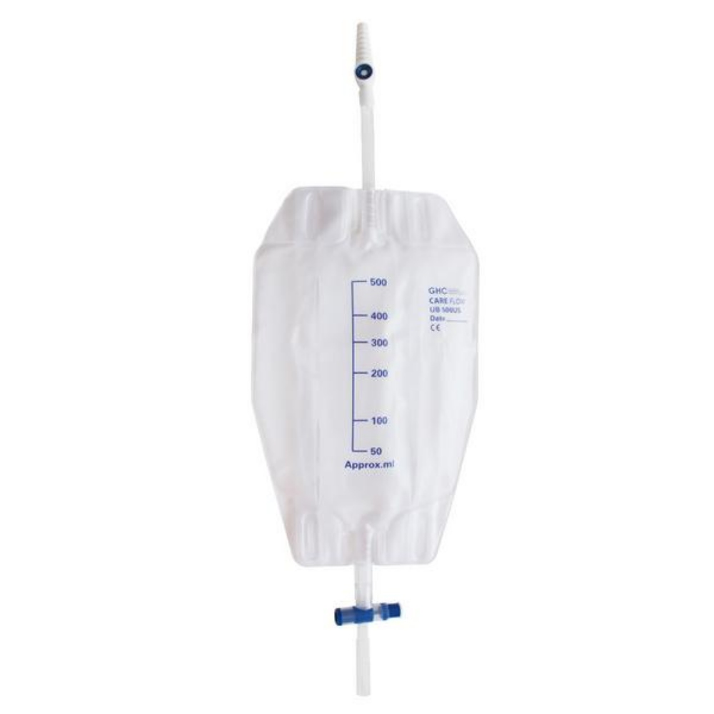 CARE FLOW UB 500 Beinbeutel steriles 3-Kammer Beinbeutelsystem für den mobilen Anwender,