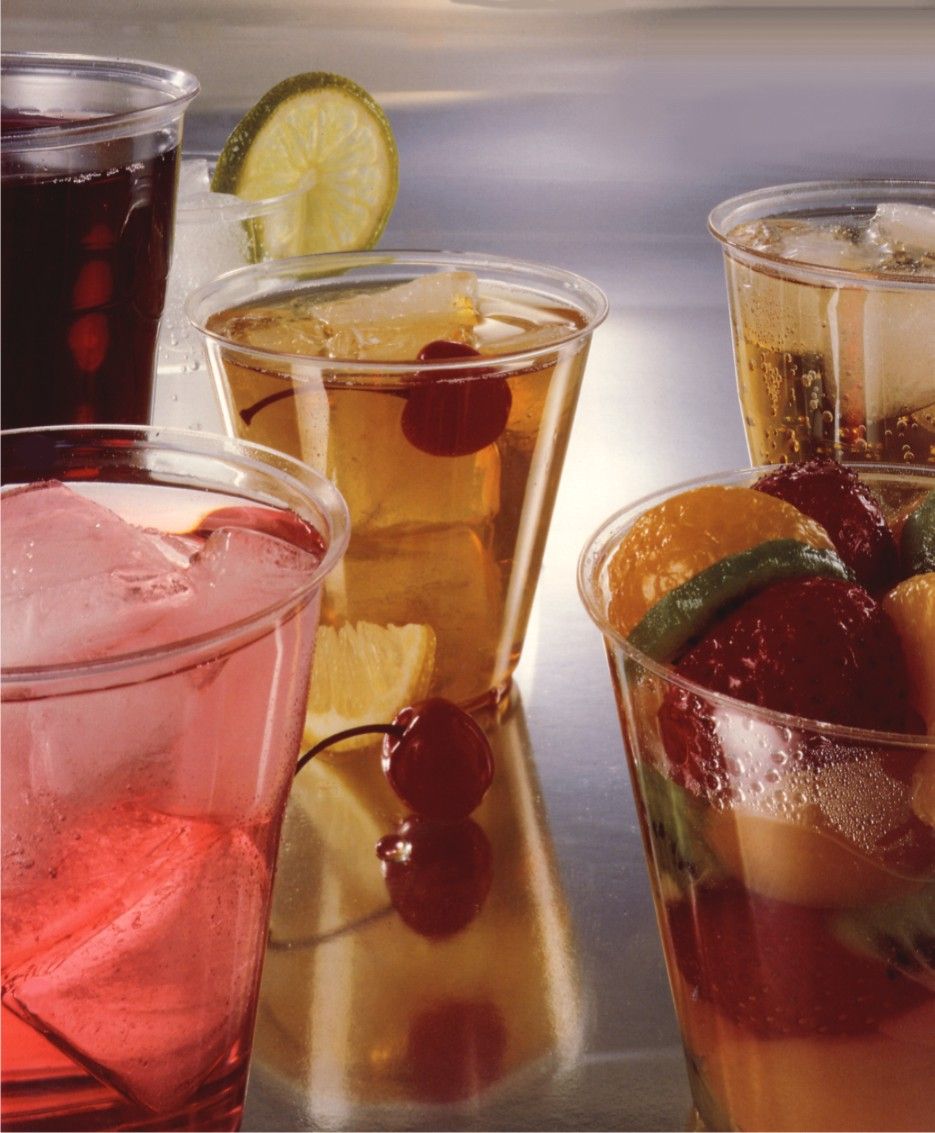 Trinkglas (PS) 73mm 0,2L einzeln verpackt - 600 Stück