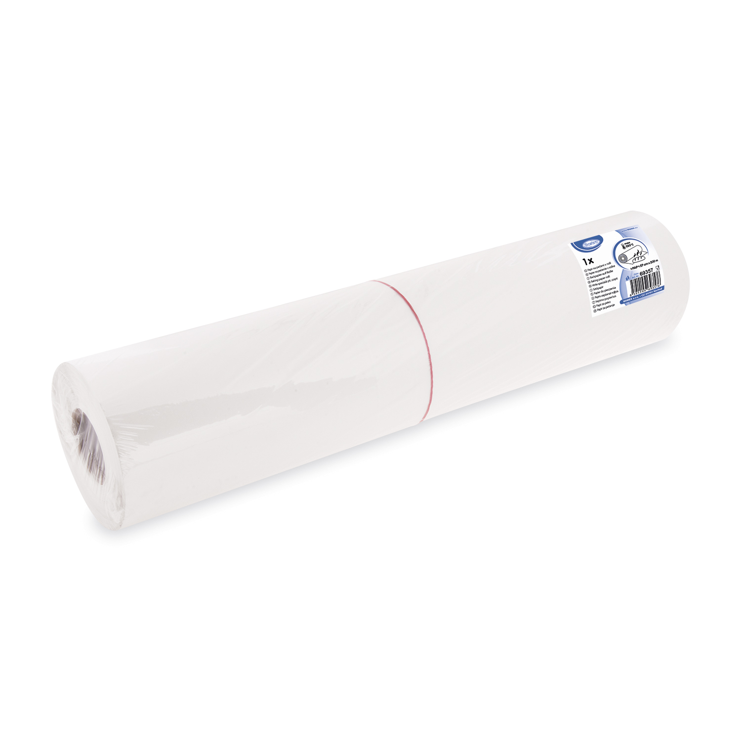 Backpapier gerollt weiß 57cm x 200m - 1 Stück