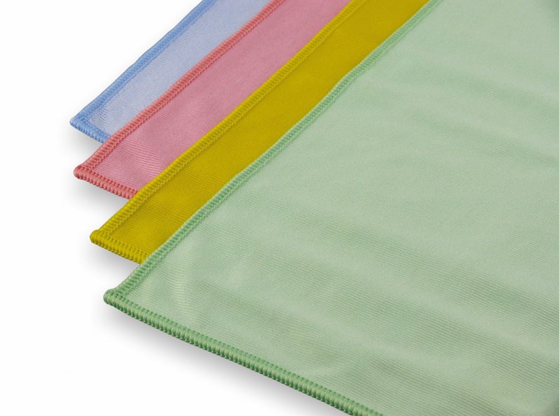 AlpineX® Microfaser Fenstertuch Blau, ca. 39 x 39 cm - 1 Stück