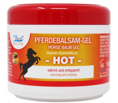 ECO MED NATUR PFERDEBALSAM GEL HOT 500 ML