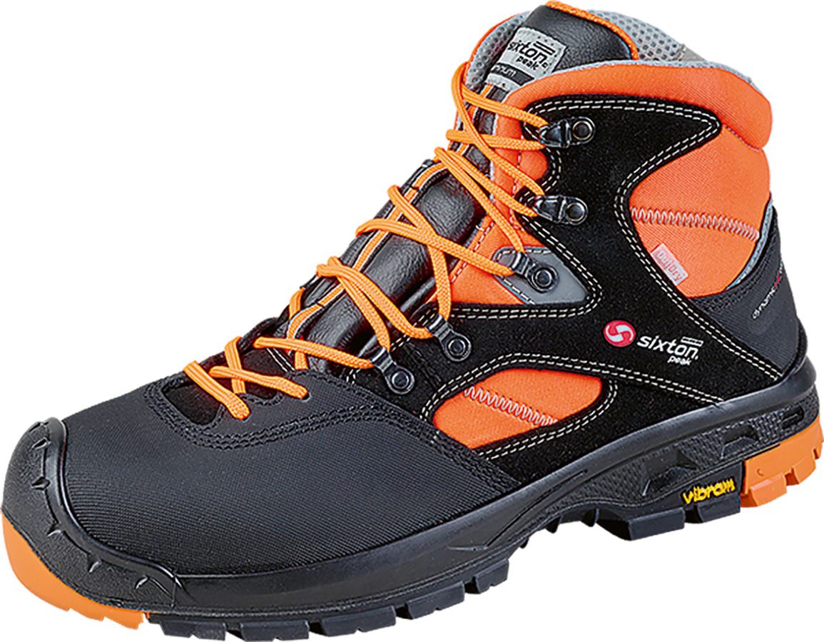 Bau-Sicherheitsschuhe SIXTON ORTISEI ORANGE S7S