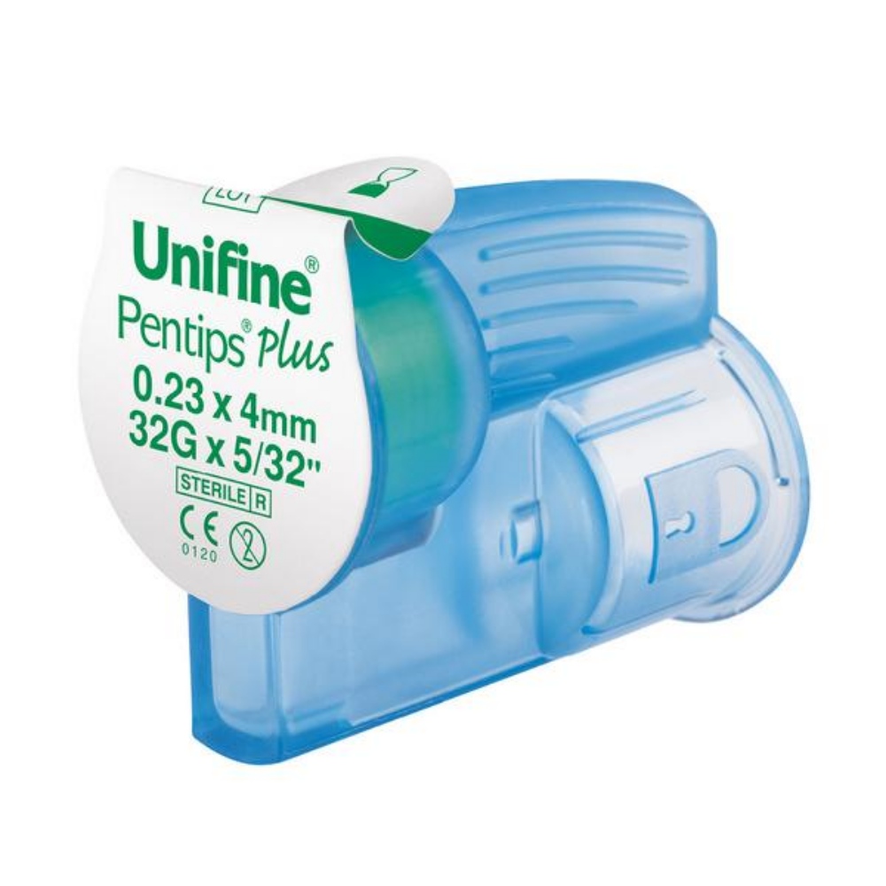 Unifine PentipsPlus Pennadeln steril, 32G, 0,23 × 4 mm, grün 100 Stück