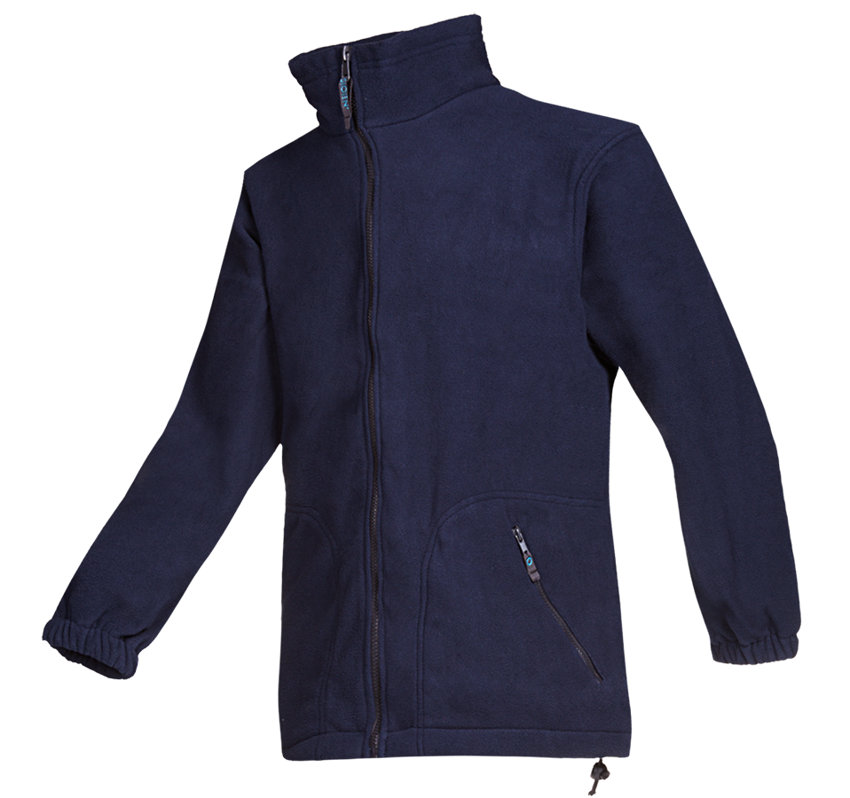 Thermovelours-Jacke SIOEN TARBES, dunkelblau