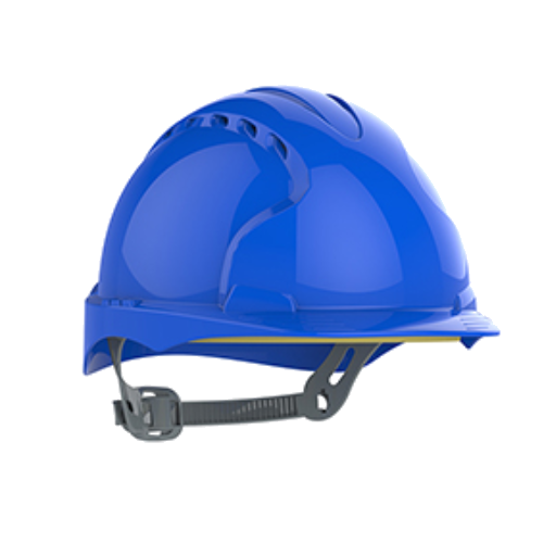 Schutzhelm JSP EVO 3 Slipverschluss, blau,