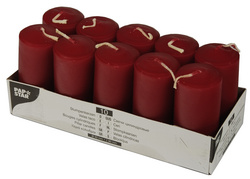 PAPSTAR Stumpenkerze, Durchmesser: 40 mm, creme
